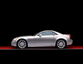 AUT 41 RK0517 02
2006 Cadillac XLR-V Convertible Silver Profile Studio