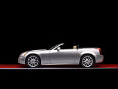 AUT 41 RK0518 02
2006 Cadillac XLR-V Convertible Silver Profile Studio