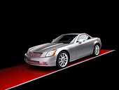 AUT 41 RK0520 01
2006 Cadillac XLR-V Convertible Silver 3/4 Front View Studio