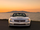AUT 41 RK0525 01
2006 Cadillac XLR-V Convertible Silver Head On View On Pavement