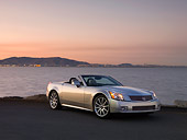AUT 41 RK0527 01
2006 Cadillac XLR-V Convertible Silver 3/4 Front View On Pavement