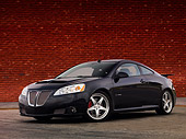 AUT 41 RK0539 01
2006 Pontiac G6 Performance Coupe Black Low 3/4 Front View On Pavement