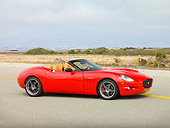 AUT 41 RK0581 01
2006 Anteros n2a Motors Roadster Red 3/4 Front View On Pavement