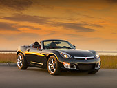 AUT 42 RK0137 01
2007 Saturn Sky Turbo Convertible Black Low 3/4 Front View On Pavement