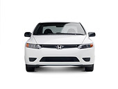 AUT 42 RK0155 01
2007 Honda Civic Coupe DX White Head On View On Seamless Studio