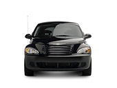 AUT 42 RK0170 01
2007 Chrysler PT Cruiser Black Head On View On White Seamless Studio
