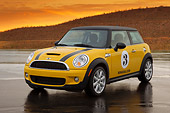 AUT 42 RK0223 01
2007 Mini Cooper S Yellow And Black 3/4 Front View On Pavement
