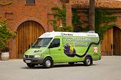 AUT 42 RK0229 01
2007 Dodge Sprinter Cargo Van Green 3/4 Side View On Pavement