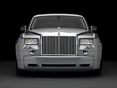AUT 42 RK0239 01
2007 Rolls Royce Phantom Silver Head On View Studio