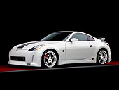 AUT 42 RK0271 01
2007 Nissan 350Z White 3/4 Front View Studio