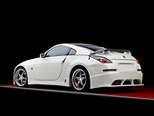 AUT 42 RK0274 01
2007 Nissan 350Z White 3/4 Rear View Studio