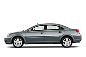 AUT 43 IZ0557 01
2009 Saturn Aura Gray Profile View Studio