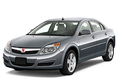 AUT 43 IZ0559 01
2009 Saturn Aura Gray 3/4 Front View Studio
