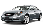 AUT 43 IZ0560 01
2009 Saturn Aura Gray 3/4 Front View Studio
