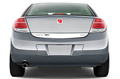 AUT 43 IZ0562 01
2009 Saturn Aura Gray Rear View Studio