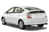 AUT 43 IZ0572 01
2009 Toyota Prius Touring White 3/4 Rear View Studio
