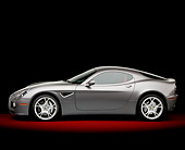 AUT 43 RK0392 01
2008 Alfa Romeo 8C Competizione Gray Profile View Studio