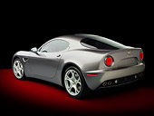 AUT 43 RK0398 01
2008 Alfa Romeo 8C Competizione Gray 3/4 Rear View Studio