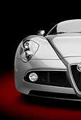 AUT 43 RK0400 01
2008 Alfa Romeo 8C Competizione Gray Front View Studio