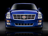 AUT 43 BK0009 01
2008 Cadillac STS Blue Head On View Studio