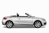 AUT 43 IZ0001 01
2010 Audi TT Roadster Silver Profile View Studio