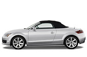 AUT 43 IZ0002 01
2010 Audi TT Roadster Silver Profile View Studio