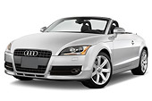 AUT 43 IZ0004 01
2010 Audi TT Roadster Silver 3/4 Front View Studio