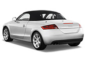 AUT 43 IZ0006 01
2010 Audi TT Roadster Silver 3/4 Rear View Studio