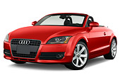 AUT 43 IZ0010 01
2010 Audi TT Roadster Red 3/4 Front View Studio