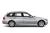 AUT 43 IZ0024 01
2011 BMW 3 Series Station Wagon Silver Profile View Studio