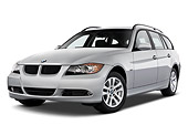 AUT 43 IZ0026 01
2011 BMW 3 Series Station Wagon Silver 3/4 Front View Studio
