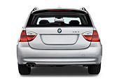 AUT 43 IZ0028 01
2011 BMW 3 Series Station Wagon Silver Rear View Studio