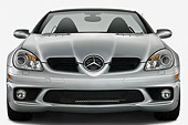 AUT 43 IZ0039 01
2008 Mercedes-Benz SLK 55 AMG Silver Head On View Studio
