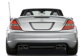 AUT 43 IZ0043 01
2008 Mercedes-Benz SLK 55 AMG Silver Rear Studio