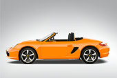 AUT 43 IZ0050 01
2010 Porsche Limited Edition Boxster Orange Profile View Studio