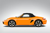 AUT 43 IZ0051 01
2010 Porsche Limited Edition Boxster Orange Profile View Studio