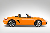 AUT 43 IZ0052 01
2010 Porsche Limited Edition Boxster Orange Profile View Studio
