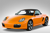 AUT 43 IZ0054 01
2010 Porsche Limited Edition Boxster Orange 3/4 Front View Studio