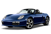 AUT 43 IZ0058 01
2010 Porsche Limited Edition Boxster Blue 3/4 Front View Studio