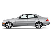 AUT 43 IZ0066 01
2009 Mercedes-Benz E63 AMG Silver Profile View Studio