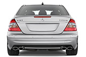 AUT 43 IZ0068 01
2009 Mercedes-Benz E63 AMG Silver Rear View Studio