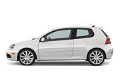 AUT 43 IZ0084 01
2008 Volkswagen R32 White Profile View Studio