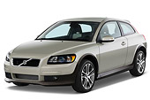 AUT 43 IZ0086 01
2010 Volvo C30 Silver 3/4 Front View Studio