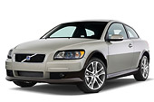 AUT 43 IZ0087 01
2010 Volvo C30 Silver 3/4 Front View Studio