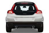 AUT 43 IZ0089 01
2010 Volvo C30 Silver Rear View Studio