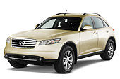 AUT 43 IZ0111 01
2008 Infiniti FX35 Gold 3/4 Front View Studio