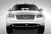 AUT 43 IZ0115 01
2008 Infiniti FX35 White Head On View Studio