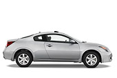 AUT 43 IZ0122 01
2009 Nissan Altima Coupe Silver Profile View Studio