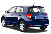 AUT 43 IZ0130 01
2010 Scion xD Blue 3/4 Rear View Studio