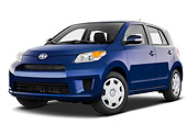 AUT 43 IZ0132 01
2010 Scion xD Blue 3/4 Front View Studio